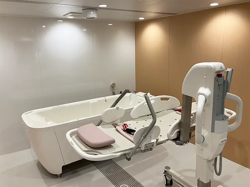 住宅型有料老人ホームgrove大正 機械浴室